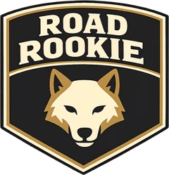 Road Rookie badge — RideWolf rider level 1